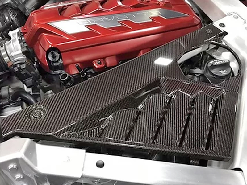 20202022 Corvette C8 Carbon Fiber Engine Appearance Package