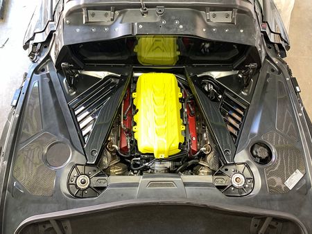 2020-2022 Corvette C8 Carbon Fiber Engine  Level 2 Appearance Package