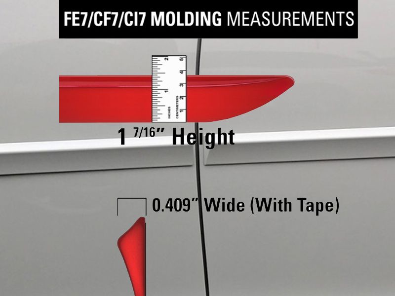 20202023 TOYOTA HIGHLANDER PAINTED BODY SIDE MOLDING