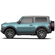  2021-2022 FORD BRONCO 2 DOOR PAINTED MOLDINGS WITH A COLOR INSERT 
