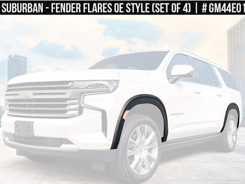 20212023 Chevrolet Suburban Fender Flares OE Style