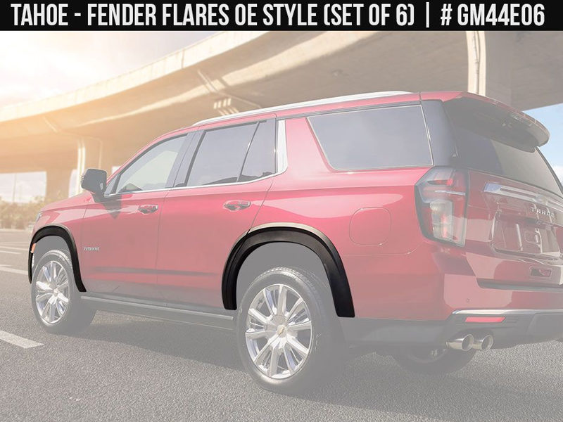 20212023 CHEVROLET Tahoe Fender Flares