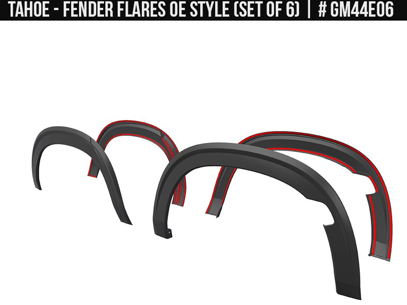 20212023 CHEVROLET Tahoe Fender Flares