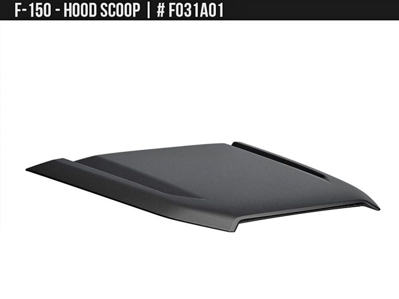 20212023 F150 HOOD SCOOP FO31A01
