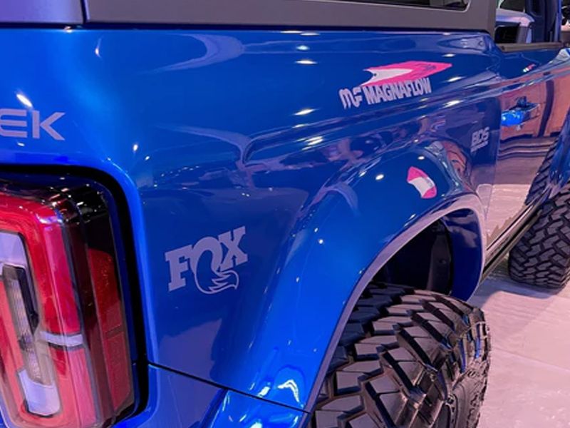 2021-2023 FORD BRONCO FIBERGLASS REAR QUARTER PANELS 2DR