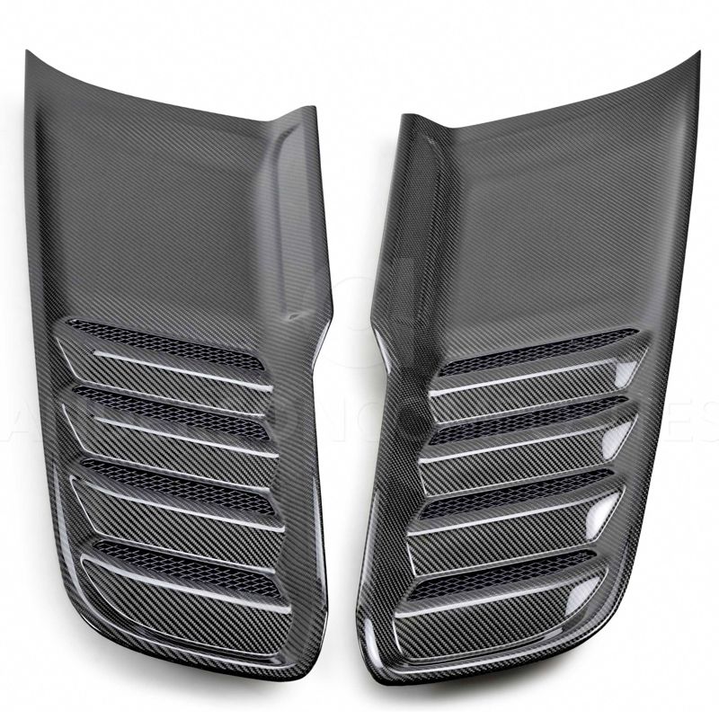 20212022 RAM TRX TYPEOE CARBON FIBER HOOD VENTS (PAIR)