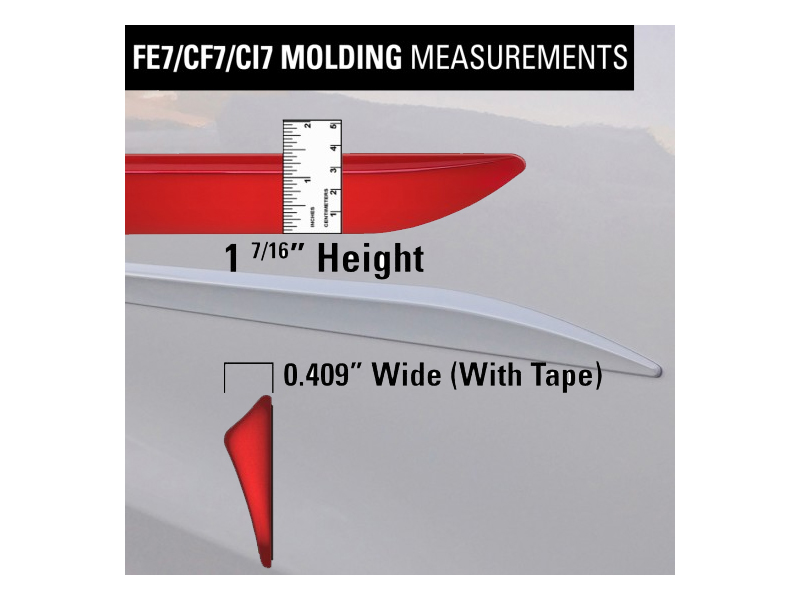 HONDA CRV PAINTED BODY SIDE MOLDING 20232024