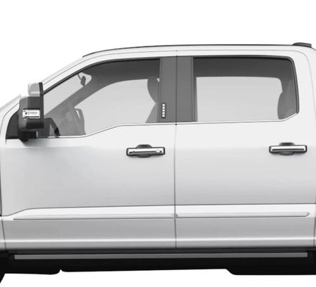 2023-2026 Ford F250 F350 SuperCrew Painted Body Side Moldings
