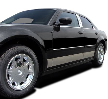 95-97 Dodge Stratus Stainless Rocker Panels 6 1/4" Tapered