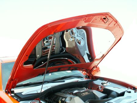 2010-2015 Chevrolet Camaro Hood Panel Set Polished 3Pc Stainless