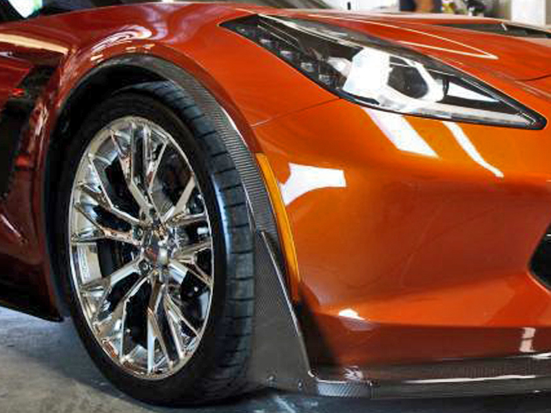 APR Corvette C7 Z06 Carbon Fiber Wheel Arches