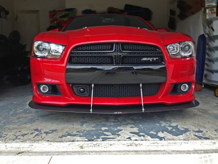 APR CW-721113 Charger SRT8 Front Bumper Splitter 2011-2014