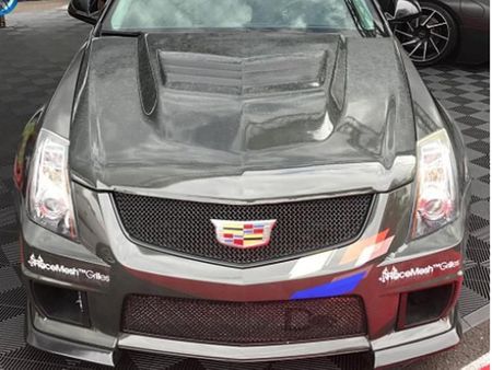 Cadillac CTS-V 2009-2015 Upper Grille & Lower Valance Grille - Glacier Style Weave