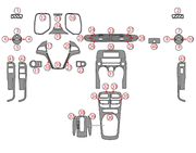 Chevrolet Camaro Main Dash Trim Kit, Without MyLink Touch Screen 2012-2015