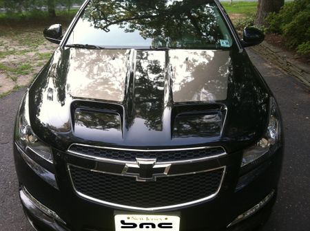 Chevrolet Cruze Predator II Ram Air Hood 2010-2015