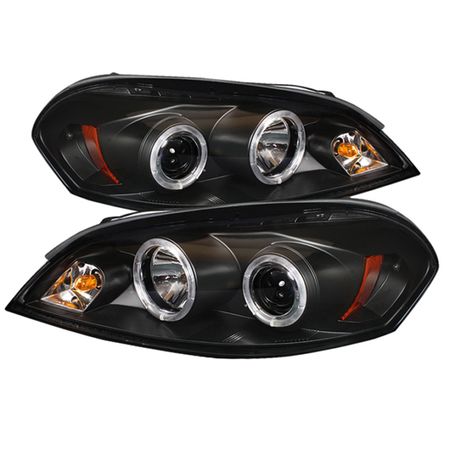 Chevrolet Monte Carlo Projection H.L. Halo Black Clear Amber (CCFL) 2006-2007
