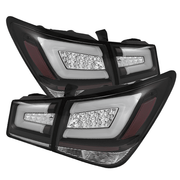 Spec-D Tuning LED DRL Fog Lights W/ Bezels For 2011-2014 Chevy Cruze (Pair, Chrome Housing)
