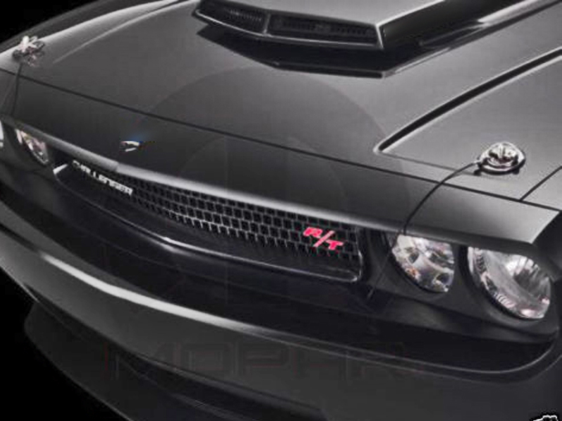 0815 DODGE CHALLENGER BLACK HOOD PIN KIT STAINLESS PINS MOPAR 82214260