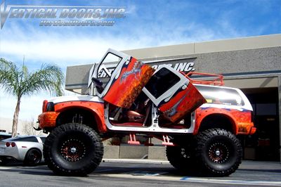 FORD EXCURSION REAR Vertical Lambo Doors 2000-2005