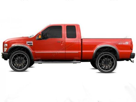 Ford F-350 SuperCab Chrome Body Molding 2005 - 2016  CBM-300-1415-2627