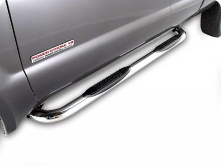 Ford F150 ICI 3" Nerf Bars Cab Length Stainless or Black Powdercoat 2004-2008
