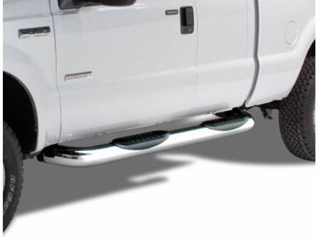 Ford F150 ICI 4" Nerf Bars Cab Length Stainless  Steel 2004-2008