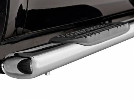 Ford F150 ICI 6" Oval Nerf Bars Bullet Cab Length Stainless Steel 2009-2013