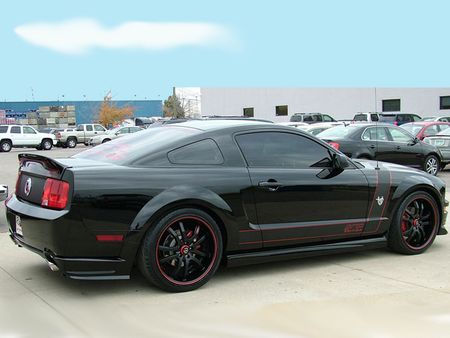 Ford Mustang GT V6 Rocker Panels Side Skirts 2005-2009