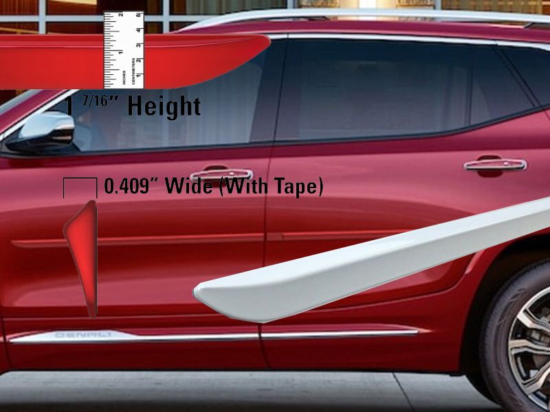 20182023 GMC TERRAIN PAINTED BODY SIDE MOLDING