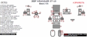 Jeep Wrangler Dash Trim Kits