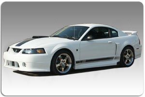 Roush Ford Mustang Body Kit with Wing (1999-2004)