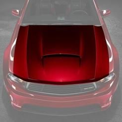 Saleen 2010-2012 Ford Mustang Saleen S281 Powerflow Hood Kit