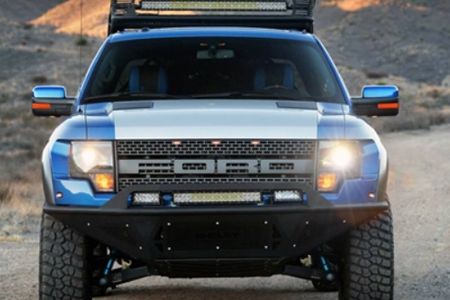 Shelby Raptor Stealth Fighter Front Bumper With Winch Mount