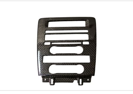 Trucarbon 2010-2014 Mustang Carbon Fiber LG147 Radio Bezel (V6/GT)