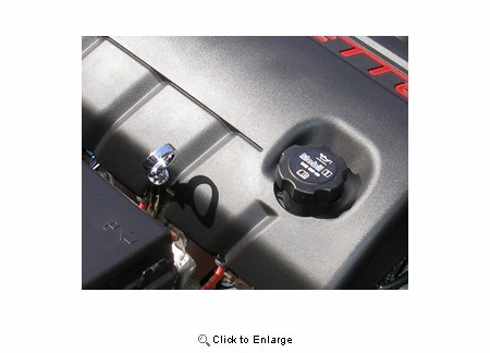 01-04 Chrome Handle Oil Dipstick