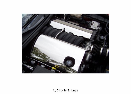 05-07 LS2 Stainless 2pc Fuel Rail Covers