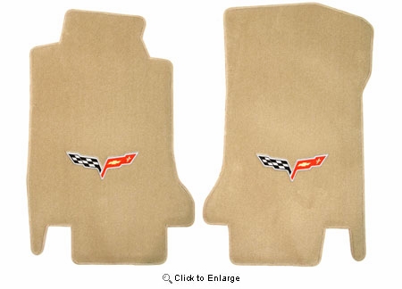 05-07E Lloyd Ultimat Floor Mats w/C6 Emblem