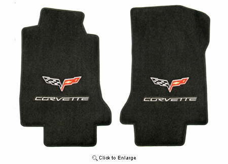 05-07E Lloyd Ultimat Floor Mats w/C6 Emblem & "Corvette"