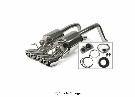 05-08 w/o NPP BBE Fusion Exhaust System - 4.5" Oval Tips