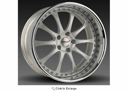05-13 Forgeline ZX3P 3-Piece Premier Alloy Wheels (19"x9.5"/20"x11")
