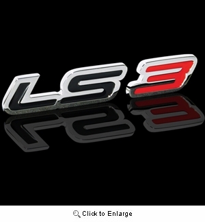 2010-2013 Camaro Billet Chrome LS Badge