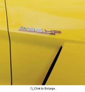 2010-2013 Camaro Custom HP Billet Chrome Badge