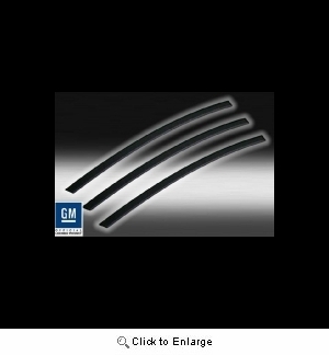 2010-2013 Camaro Side Vent Inserts Billet Aluminum - Black