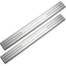 2010 - 2015 Camaro Door Sill Plates - Billet Aluminum : Chrome