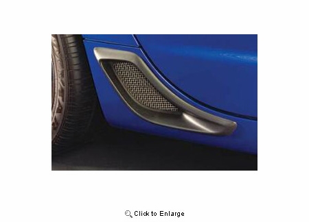 97-04 Z06 Rear Brake Duct Screen (GM)