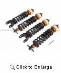 Corvette Featherlight Single Adjustable Street/Track Coilover System - 1997-2013 C5/C6
