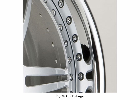 Forgeline Option B - Triple Chrome Wheel Lip