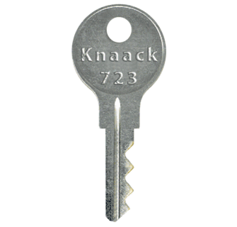 Toolbox Replacement Key For CompX Chicago - Code 0716 (Compatible With Series 0001-7600)
