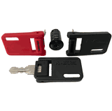 File Cabinet Lock Core Replacement Kit – Chrome Finish With 2 Keys, Fits HON 131E And Many Other Desks & Cubicles