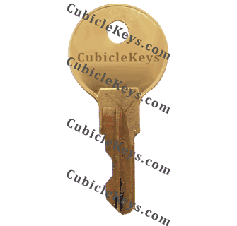 BL46 Replacement Key Cut To Code - Y11 Blank For MMF Industries Lock Systems